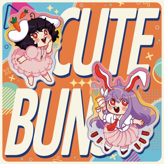 Cute Buns Stickers